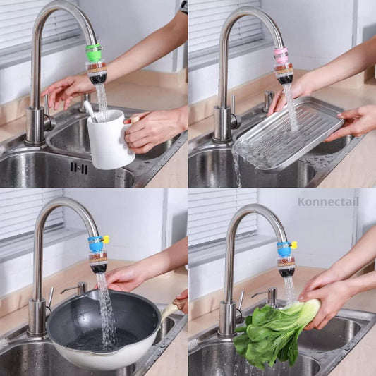 Carbon-Clean™ - Activated Charcoal Water Faucet Filter 💧✨ (Buy 1 Get 1 Free🔥🔥)
